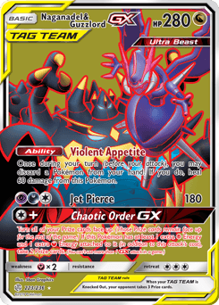 Naganadel & Guzzlord-GX #223