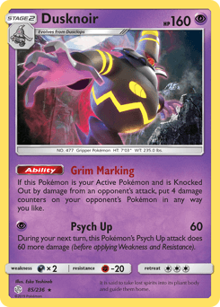 Dusknoir #85