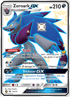 Zoroark-GX #77a