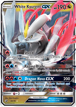 White Kyurem-GX #48