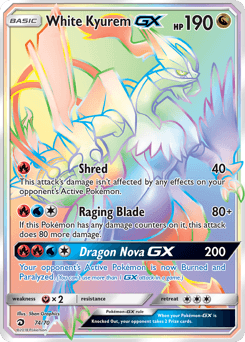 White Kyurem-GX #74