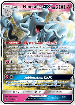 Alolan Ninetales-GX #132
