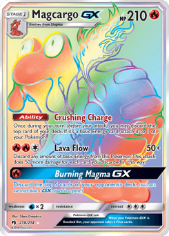 Magcargo-GX #218