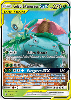 Celebi & Venusaur-GX #1