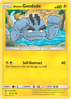 Alolan Geodude #34