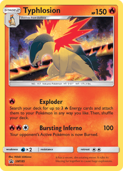 Typhlosion #SM185
