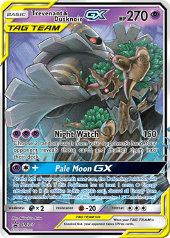 Trevenant & Dusknoir-GX #SM217