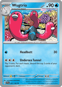 Wugtrio #57