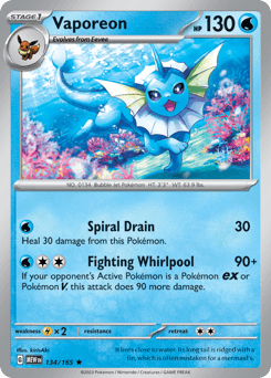 Vaporeon #134