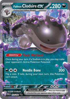 Paldean Clodsire ex #59
