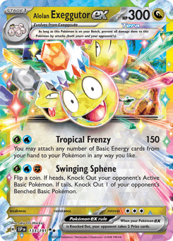 Alolan Exeggutor ex #133