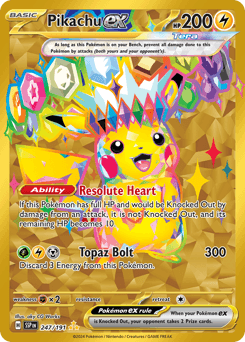 Pikachu ex #247