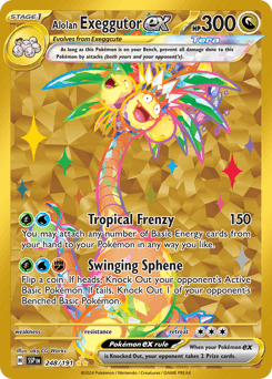 Alolan Exeggutor ex #248