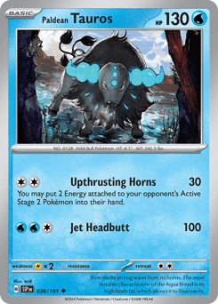 Paldean Tauros #39