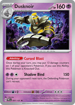 Dusknoir #37