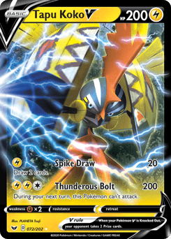 Tapu Koko V #72