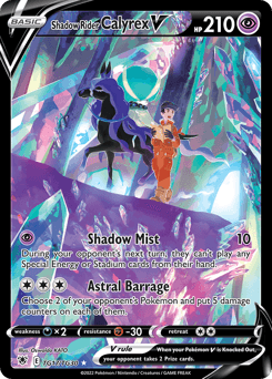Shadow Rider Calyrex V #TG17