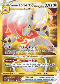 Hisuian Zoroark VSTAR #213