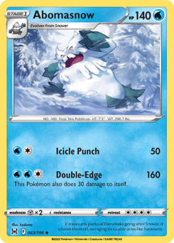 Abomasnow #43