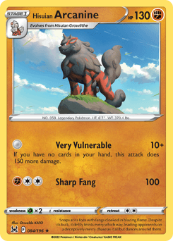 Hisuian Arcanine #84