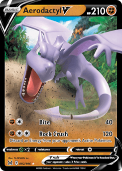 Aerodactyl V #92