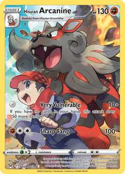 Hisuian Arcanine #TG08