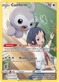 Castform #TG11