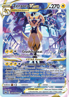 Zeraora VSTAR #GG43