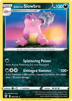 Galarian Slowbro #92