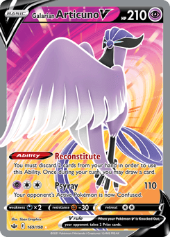 Galarian Articuno V #169