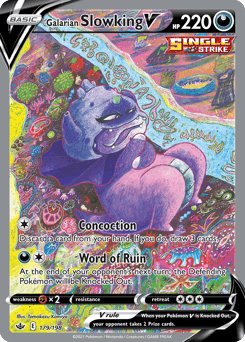Galarian Slowking V #179