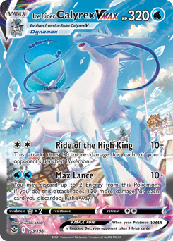 Ice Rider Calyrex VMAX #203