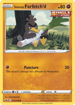Galarian Farfetch'd #78