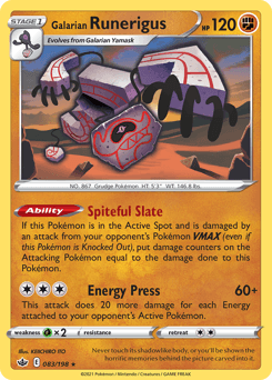 Galarian Runerigus #83