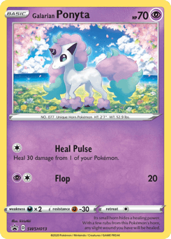 Galarian Ponyta #SWSH013