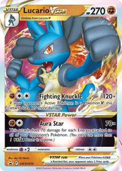 Lucario VSTAR #SWSH214