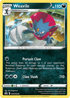 Weavile #SWSH246