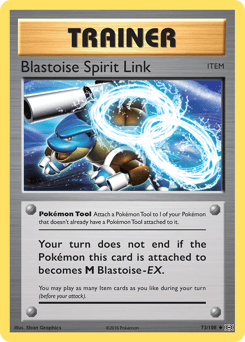 Blastoise Spirit Link #73