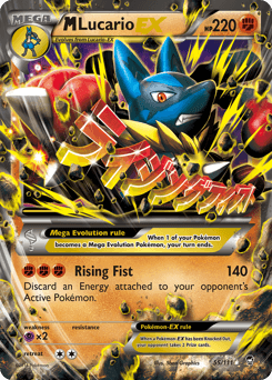 M Lucario-EX #55