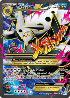 M Aggron-EX #154